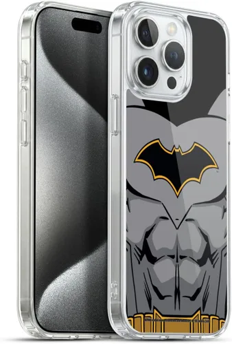 Vista 36 de Head Case Designs Funda de gel con licencia oficial de Batman DC Comics Bat Signal Logos [protección de grado militar] compatible con Apple iPhone 7