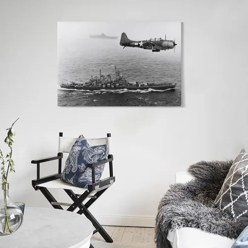 Vista 5 de Batalla de Tarawa Aviones Militares de la Segunda Guerra Mundial, cuadro en blanco y negro, vintage, de la Marina de los Estados Unidos, Aviación Ar