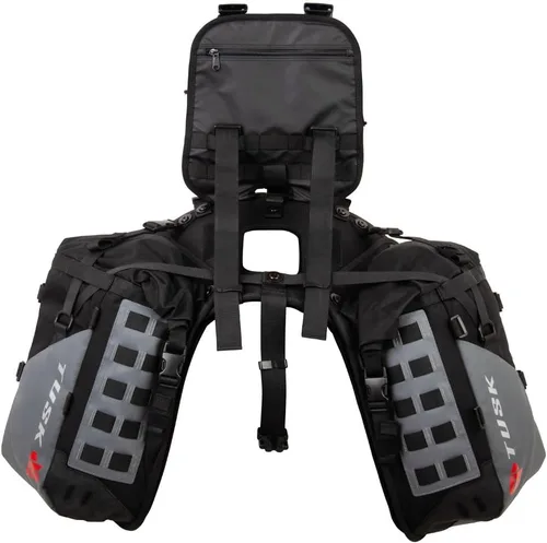 Vista 4 de TUSK Highland X2 Sistema de base de equipaje sin bastidor Escudo térmico estándar para Suzuki V-Strom 650 DL650 2004-2009,2011