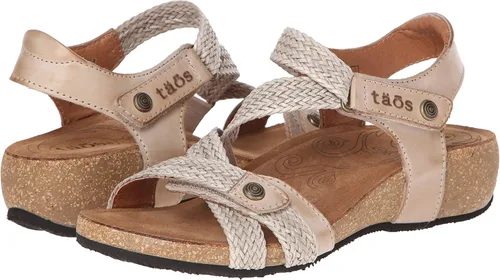 Vista 8 de Sandalias Taos Footwear para mujer, modelo Trulie de piel