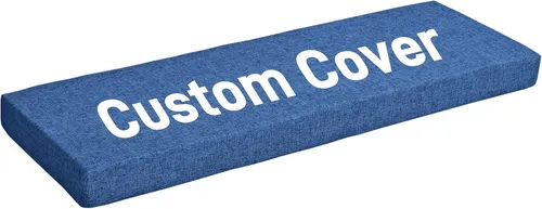 Vista 66 de Cojines de banco personalizados para muebles de interior/exterior, almohadilla de asiento de ventana panorámica con parte inferior antideslizante