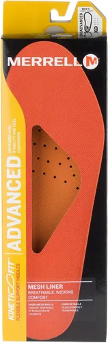 Vista 3 de Merrell Plantilla de malla avanzada Kinetic Fit para mujer, naranja, 5