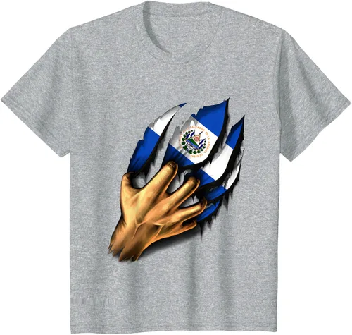 Vista 48 de El salvador bandera camisa salvadoreña en mi