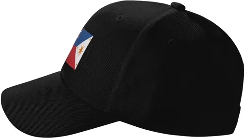 Vista 3 de Flag of Negros Republic and America Baseball Cap for Men Women Hat Adjustable Solid Color Trucker Hats