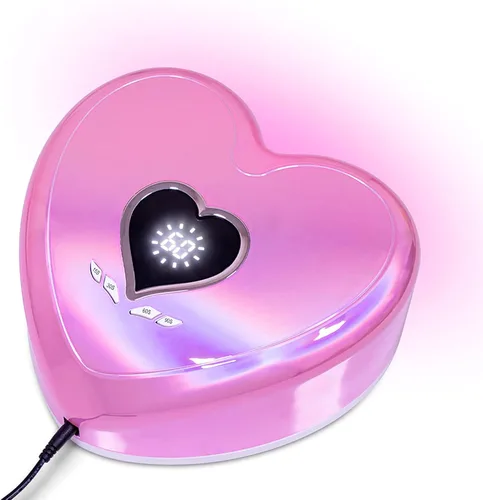 Vista 3 de Lámpara de uñas LED UV, secador de uñas de 96 W, lámpara de curado de esmalte de gel para kit de esmalte de uñas de gel, accesorios de arte de uñas