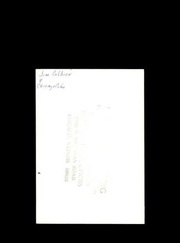 Vista 2 de Jim Colborn Signed Original 1960`s 4x5 Snaphot Photo Chicago Cubs Wrigley