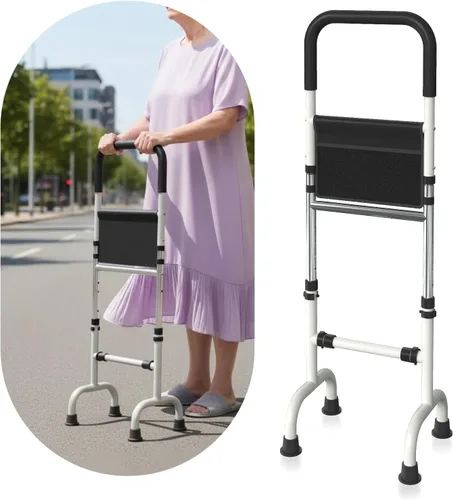 Vista 8 de Ayuda de soporte para ancianos desde silla, sofá, ayudas de pie y soportes para bastón para caminar, bastón ajustable, herramienta de ayuda