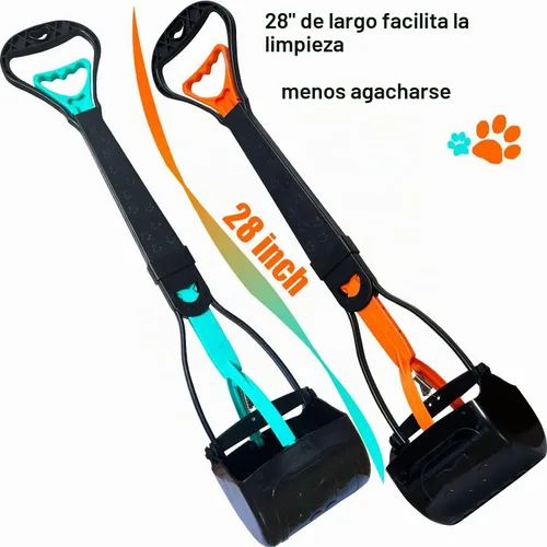 Vista 4 de ienjoyed Recogedor de excrementos de 2 piezas para perros grandes, medianos y pequeños de alta resistencia, recogedor de excrementos de perro