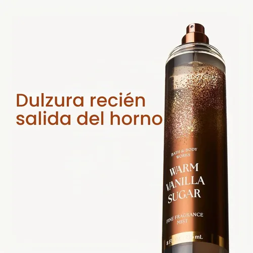Vista 2 de Bath & Body Works - Fragancia fina de azúcar de vainilla cálida, 8 onzas