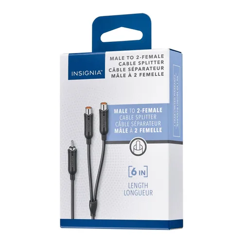 Vista 19 de Insignia - Cable de audio de 0.138 in (NS-MP3AX-C) de 5.9 ft