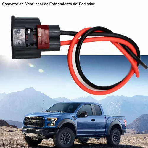Vista 2 de LIZAPUS Conector de ventilador de refrigeración de radiador de 2 vías