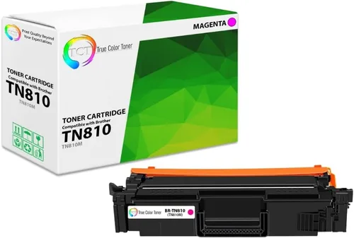 Vista 9 de TCT TN810 - Cartucho de tóner cian, repuesto compatible para impresoras Brother TN810 TN-810 Cyan Works con impresoras Brother HL-L9410CDN L9430CDN