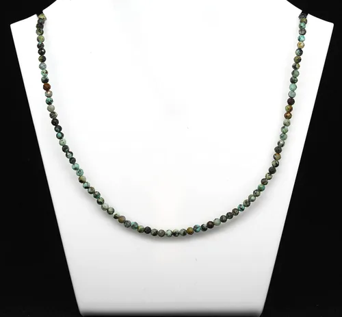 Vista 52 de Gempires - Collar de cuentas de piedras naturales hechas a mano, joyería de cristal hipoalergénica de 20 pulgadas, chapado en oro, joyería de moda