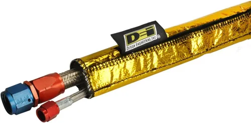 Vista 5 de Design Engineering Heat Shroud Gold - 1/2" - 1-1/4" diámetro interior x 3