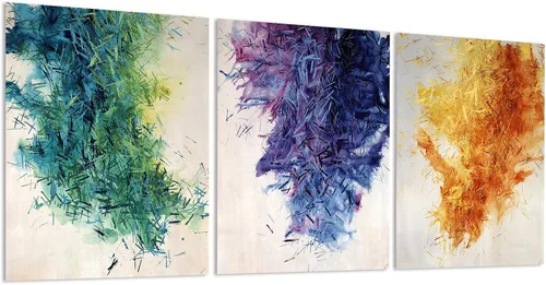 Vista 10 de Arte Acústico de Pared Paneles Acústicos, 16"X12" Acolchado Insonorizante, 3 Piezas Paneles de Pared Acústicos Insonorizados, Paneles Autoadhesivos