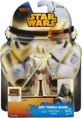 Vista 2 de Star Wars Figura de guardia del templo Jedi de Saga Legends