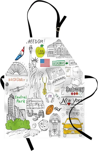 Vista 9 de Lunarable Multicolor Apron