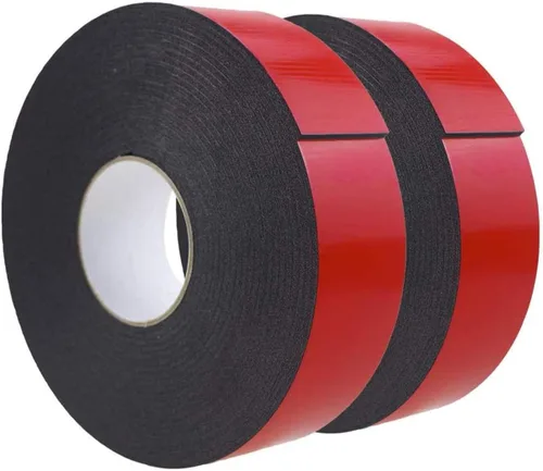 Vista 8 de Cinta adhesiva de espuma de doble cara 0.39 pulgadas x 5 metros, cinta adhesiva resistente para montaje, tiras adhesivas fuertes impermeables