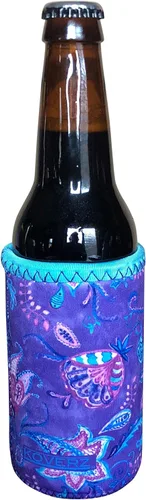 Vista 95 de Funda de neopreno para botella de agua Koverz, funda de neopreno, se ajusta a botellas de agua de 24-30 oz, lavable y reutilizable, tamaño grande