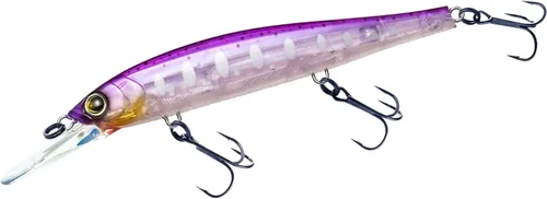 Vista 8 de YO-ZURI 3DB Jerkbait Deep 4.331 in Suspend Type Bass Señuelo Sábalo sexy fantasma mate