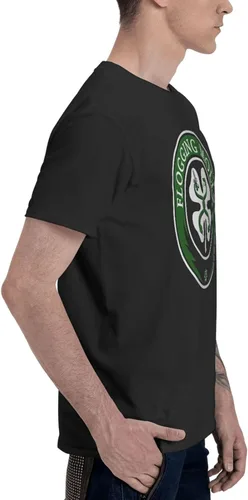 Vista 3 de Camiseta de manga corta con cuello redondo de algodón para hombre, estampado en 3D, divertida camiseta gráfica