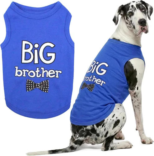 Vista 24 de Parisian Pet - Camiseta para perros y gatos, con texto en inglés Daddy's Girl, 2XS