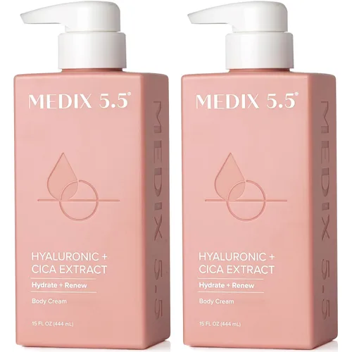 Vista 17 de Medix 5.5 Crema hidratante reafirmante con loción corporal de retinol Tratamiento para el cuidado de la piel crepey Crema corporal con retinol