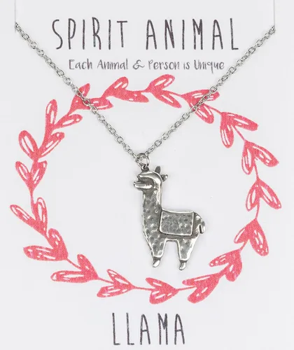 Vista 3 de Shag Wear - Collar con dije de espíritu animal de peltre para mujer, con sobre de regalo