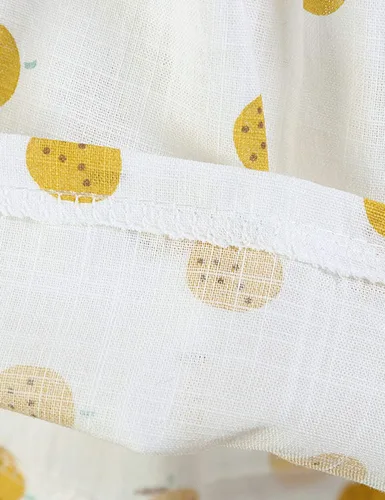 Vista 5 de Hipea Ropa de verano para bebés y niñas pequeñas, con volantes, camisola de lunares y pantalones cortos casuales, ropa para niñas recién nacidas