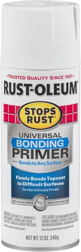 Vista 3 de Rust-Oleum 285011-2PK - Spray de imprimación universal para prevención del óxido, 12 onzas, blanco, paquete de 2