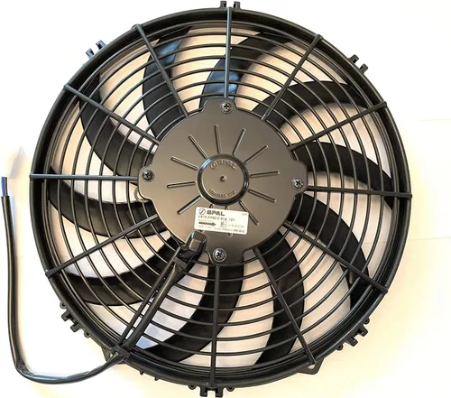 Vista 3 de SPAL 30101522 - Extractor de ventilador de 12 pulgadas, cuchillas curvas VA10-AP50/C-61A Paquete de 2
