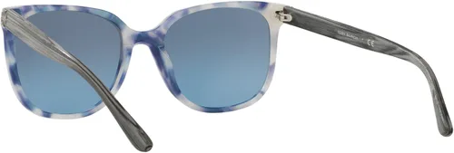 Vista 7 de Tory Burch TY7106 Gafas de sol 16528F-57 - Marco azul Moonstone, azul degradado TY7106-16528F-57, Azul Patchwork, 57mm