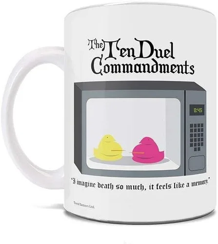 Vista 187 de Trend Setters Friends the Television Show – 25 años – Mercancía oficial – Taza de café o té de cerámica blanca de 11 onzas – perfecta para regalar