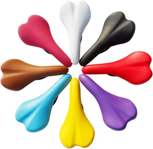Vista 2 de Bike Saddle Seat Pad Breathable Comfortable Bicycle Fit for Road Bike Fixed Gear Bike