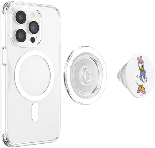 Vista 3 de Disney Mickey y sus amigos Daisy Duck Retrato PopSockets MagSafe PopGrip para iPhone
