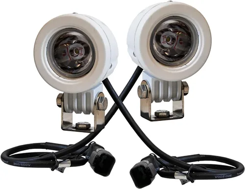 Vista 12 de Luces LED Cree OZ-USA de indicación de sendero, negro (Black Flood)
