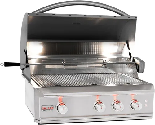 Vista 2 de Parrilla Blaze Pro de 3 quemadores LP GAS