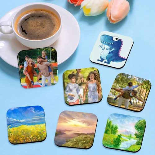 Vista 7 de Imanes de sublimación en blanco para nevera para el hogar, cocina, refrigerador, microondas, horno, decoración de puerta de pared u calendario