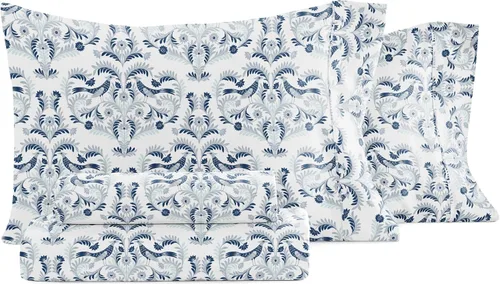 Vista 74 de Linen Market Juego de sábanas de 4 piezas tamaño matrimonial (gris claro cambray) – Duerme mejor que nunca con estas sábanas ultrasuaves y Cambray