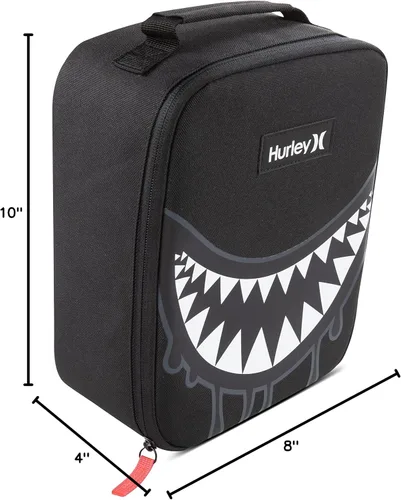 Vista 8 de Hurley Men's Insulated Lunch Tote Bag
