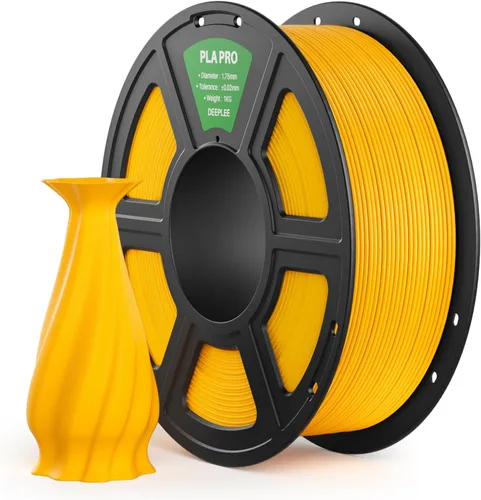 Vista 45 de PLA PRO - Filamento de impresión 3D de 0.07 in, 8.8 lbs, negro/rojo/amarillo/azul Refine Surface, Stronger Toughness, PLA Filament Dimensional