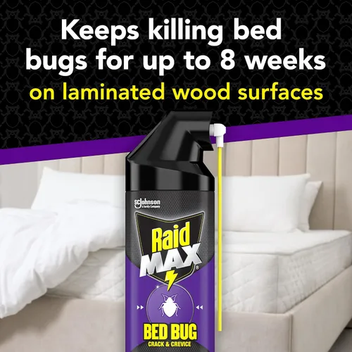 Vista 2 de Raid Max Foam Bed Bug 17.5 onzas (paquete de 6)