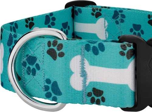 Vista 5 de Country Brook Petz - Collar de lujo Oh My Dog - Colección Dog's Life con 1 diseño divertido (1 1/2 pulgadas, mediano)
