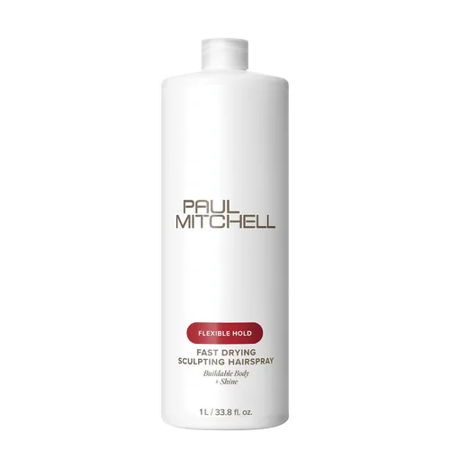 Vista 10 de Paul Mitchell Spray para esculpir de secado rápido, fijación media, acabado táctil, para todo tipo de cabello