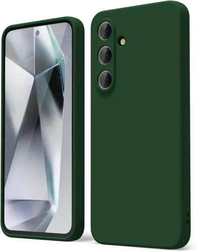 Vista 147 de oakxco Funda para teléfono Samsung Galaxy S8 de silicona líquida, delgada y fina de gel de goma suave TPU cubierta protectora simple llana