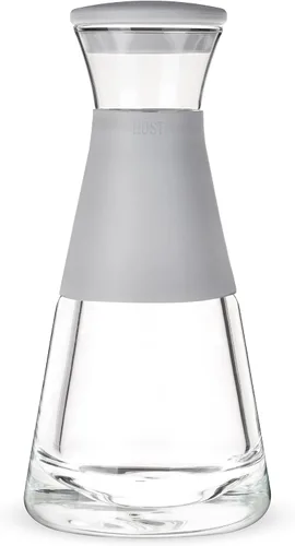 Vista 11 de HOST Recipientes de vidrio FREEZE para refrigerador, botellas de jugo de vidrio con tapas, jarra de agua de vidrio con gel refrigerante, 27 onzas
