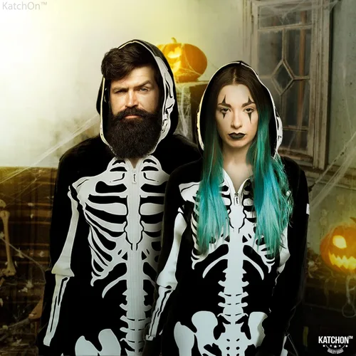 Vista 2 de KatchOn Camiseta de Halloween para hombre, camisetas aterradoras Disfraz de Halloween para hombre para fiesta de Halloween Camisas de terror