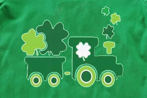 Vista 7 de Camiseta del Día de San Patricio para niños y niñas, camiseta irlandesa con diseño de camión de dinosaurio, trébol irlandés, camisetas de manga