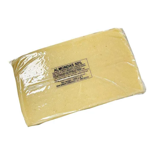 Vista 3 de Pasta de almendras 50% - Hornear (cruda) - 1 bloque - 2.2 libras
