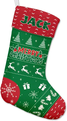 Vista 14 de Calcetines de Navidad personalizados, regalos de adorno de Navidad, carga tu imagen, crea medias para familia, niños, amantes, amigos, hogar